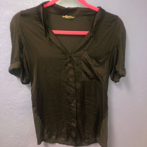 Helmut Lang Tops - Helmet Lang black silk top Helmut Lang Tops - Helmet Lang black silk top